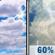 Today: Partly Sunny then Showers And Thunderstorms Likely