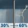 Today: A chance of rain showers before noon, then a slight chance of showers and thunderstorms between noon and 1pm, then showers and thunderstorms likely between 1pm and 3pm, then a chance of showers and thunderstorms. Mostly cloudy, with a high near 76. West southwest wind 10 to 15 mph, with gusts as high as 35 mph. Chance of precipitation is 60%. New rainfall amounts between a tenth and quarter of an inch possible. Today: Chance Rain Showers then Slight Chance Showers And Thunderstorms