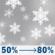 Tuesday: A chance of rain and snow showers before noon, then showers and thunderstorms likely between noon and 3pm, then a chance of thunderstorms and rain and snow showers. Mostly cloudy, with a high near 50. West southwest wind 5 to 10 mph. Chance of precipitation is 80%. New rainfall amounts between a tenth and quarter of an inch possible. Tuesday: Chance Rain And Snow Showers then Chance T-storms