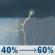 Wednesday: A slight chance of rain showers before 9am, then a slight chance of showers and thunderstorms between 9am and 10am, then showers and thunderstorms likely between 10am and 1pm, then a chance of showers and thunderstorms. Cloudy, with a high near 61. East northeast wind 0 to 10 mph. Chance of precipitation is 60%. New rainfall amounts less than a tenth of an inch possible. Wednesday: Slight Chance Showers And Thunderstorms then Showers And Thunderstorms Likely